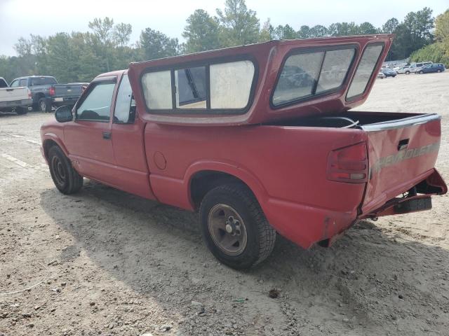 1GCCS19Z3S8154883 - 1995 CHEVROLET S TRUCK S10 RED photo 2