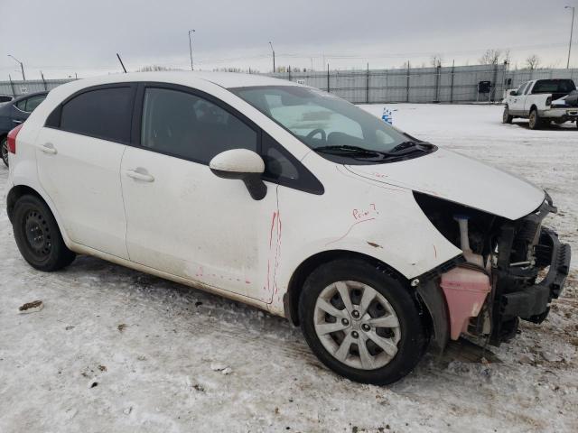 KNADM5A37C6708661 - 2012 KIA RIO LX WHITE photo 4