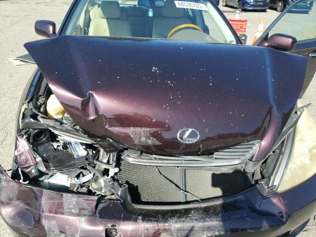 JTHBA30G155118488 - 2005 LEXUS ES 330 Tünd qırmızı foto 11