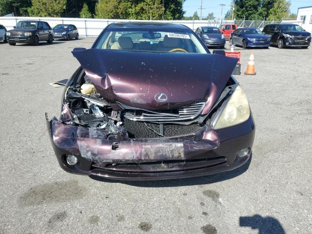 JTHBA30G155118488 - 2005 LEXUS ES 330 Tünd qırmızı foto 5