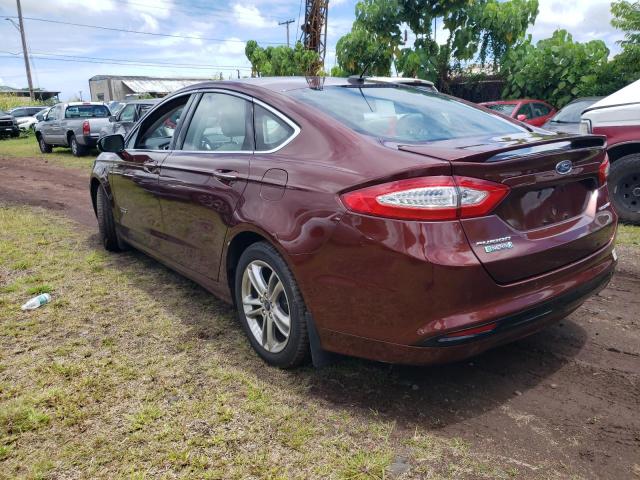 3FA6P0SU4FR247557 - 2015 FORD FUSION TITANIUM PHEV Bordo foto 2