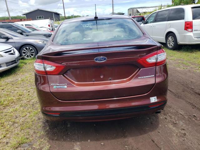 3FA6P0SU4FR247557 - 2015 FORD FUSION TITANIUM PHEV Bordo foto 6