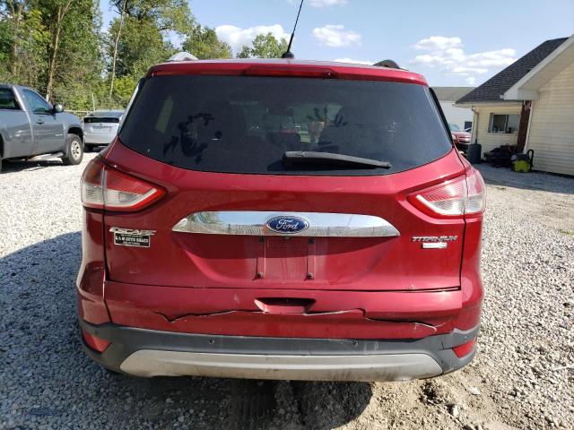 1FMCU9J95EUD49511 - 2014 FORD ESCAPE TITANIUM BURGUNDY photo 6