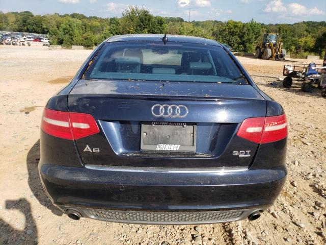 WAUKGAFB7BN023149 - 2011 AUDI A6 PRESTIGE BLUE photo 6