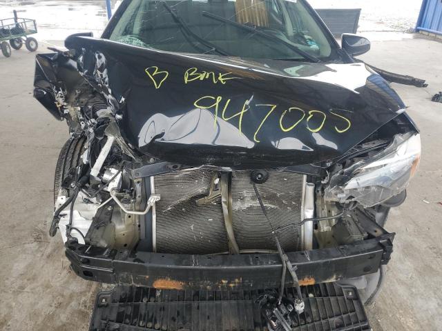 5YFBURHE6KP947005 - 2019 TOYOTA COROLLA L BLACK photo 11