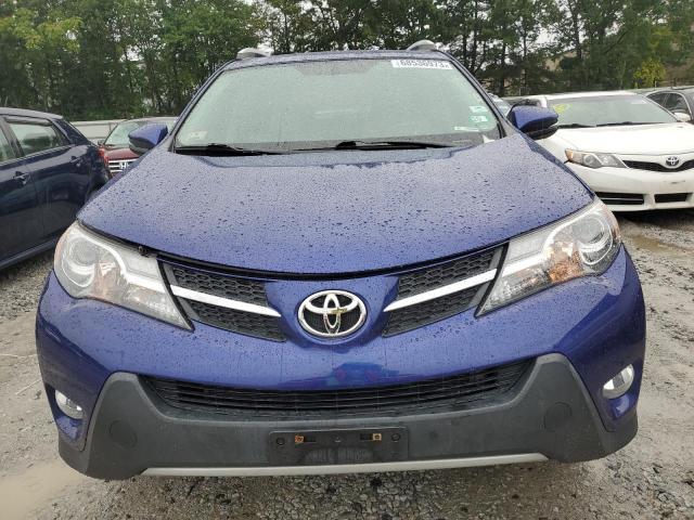 2T3RFREV4FW402493 - 2015 TOYOTA RAV4 XLE BLUE photo 5