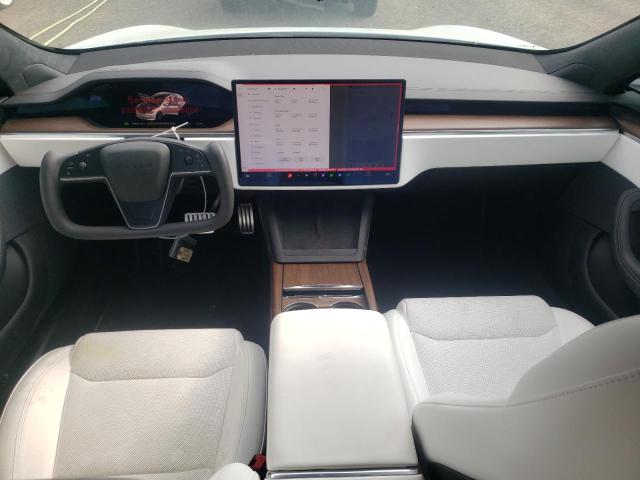 5YJSA1E59PF498856 - 2023 TESLA MODEL S Սպիտակ լուսանկար 8