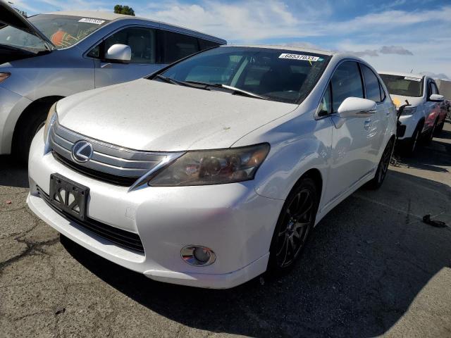 JTHBB1BA6A2025441 - 2010 LEXUS HS 250H WHITE photo 1