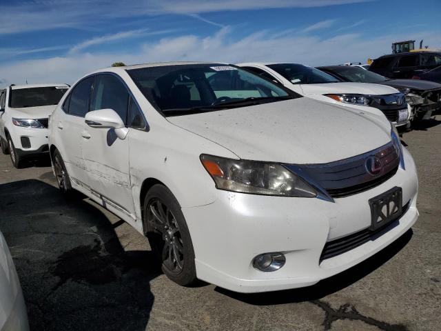 JTHBB1BA6A2025441 - 2010 LEXUS HS 250H WHITE photo 4