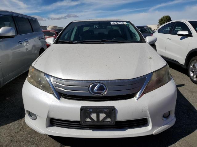 JTHBB1BA6A2025441 - 2010 LEXUS HS 250H WHITE photo 5