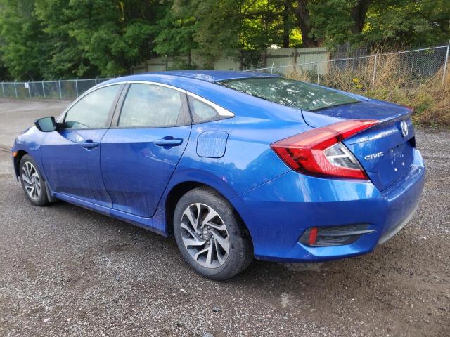 2HGFC2F74GH041076 - 2016 HONDA CIVIC EX BLUE photo 2