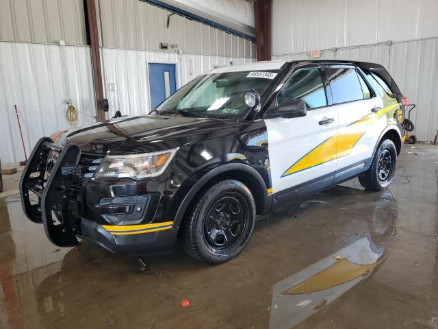 1FM5K8AR1HGC90355 - 2017 FORD EXPLORER POLICE INTERCEPTOR BLACK photo 1