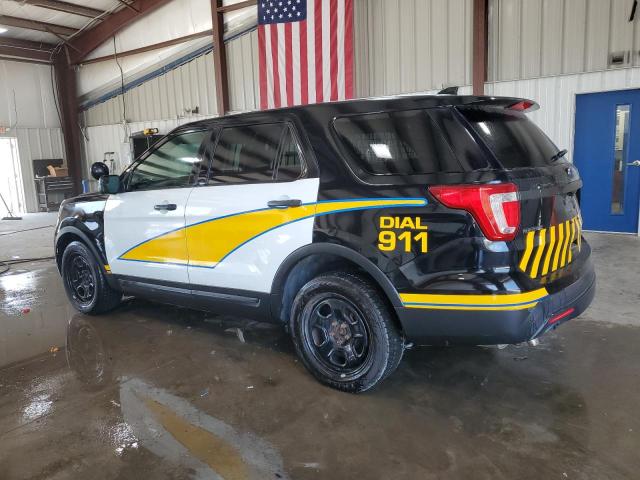 1FM5K8AR1HGC90355 - 2017 FORD EXPLORER POLICE INTERCEPTOR BLACK photo 2