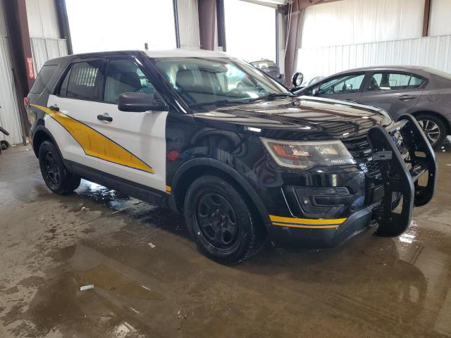 1FM5K8AR1HGC90355 - 2017 FORD EXPLORER POLICE INTERCEPTOR BLACK photo 4