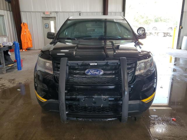 1FM5K8AR1HGC90355 - 2017 FORD EXPLORER POLICE INTERCEPTOR BLACK photo 5