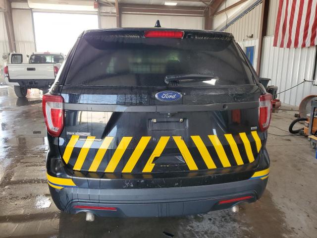 1FM5K8AR1HGC90355 - 2017 FORD EXPLORER POLICE INTERCEPTOR BLACK photo 6