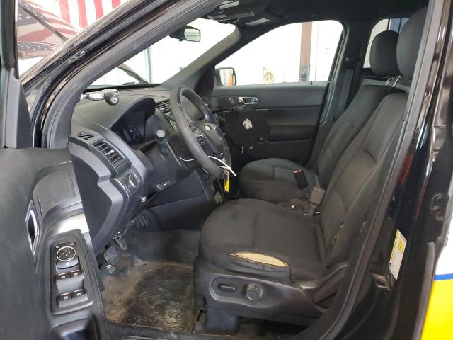 1FM5K8AR1HGC90355 - 2017 FORD EXPLORER POLICE INTERCEPTOR BLACK photo 7