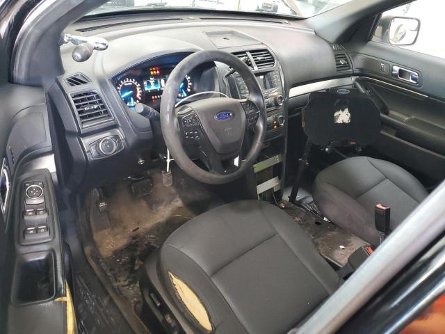 1FM5K8AR1HGC90355 - 2017 FORD EXPLORER POLICE INTERCEPTOR BLACK photo 8