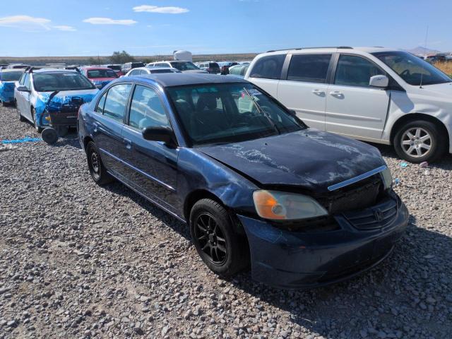 2HGES16593H521910 - 2003 HONDA CIVIC LX أزرق صورة 4