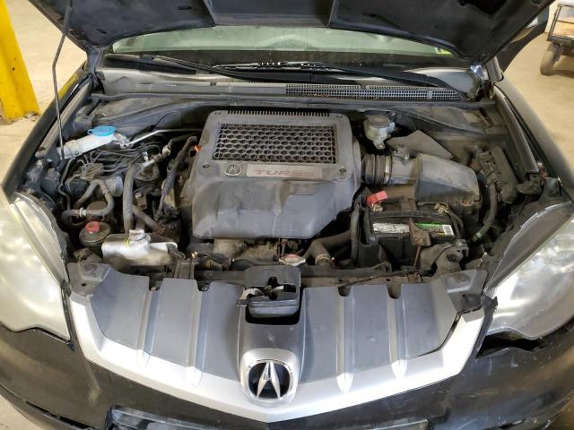 5J8TB18528A006175 - 2008 ACURA RDX TECHNOLOGY BLACK photo 12