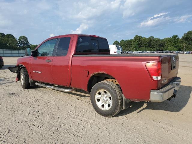 1N6BA06B25N526961 - 2005 NISSAN TITAN XE MAROON photo 2