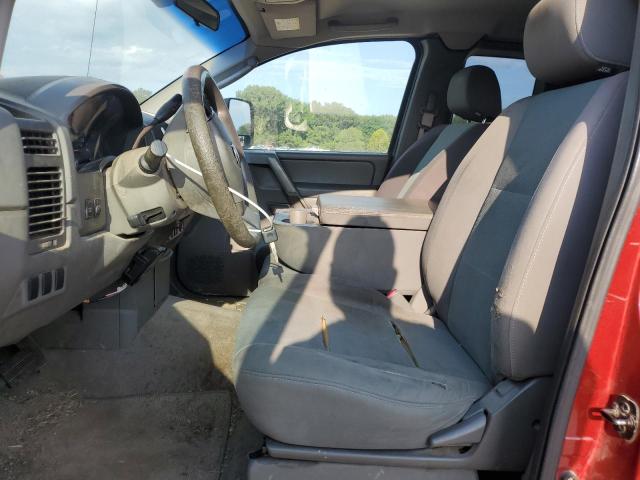 1N6BA06B25N526961 - 2005 NISSAN TITAN XE MAROON photo 7