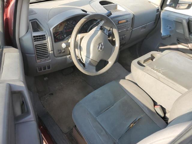 1N6BA06B25N526961 - 2005 NISSAN TITAN XE MAROON photo 8