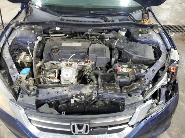 1HGCR2F34DA193772 - 2013 HONDA ACCORD LX BLUE photo 11