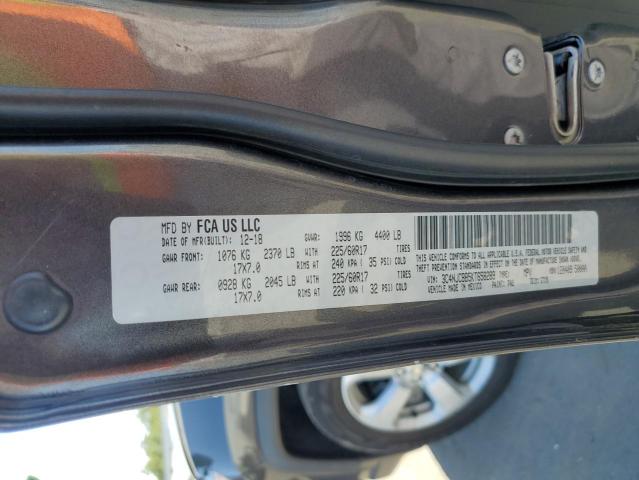 3C4NJCBB5KT658289 - 2019 JEEP COMPASS LATITUDE Szary zdjęcie 13