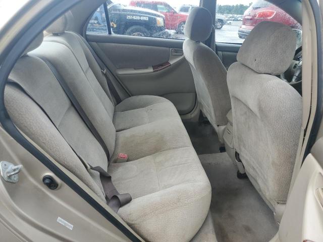 1NXBR32E74Z308978 - 2004 TOYOTA COROLLA CE ოქროსფერი ფოტო 10