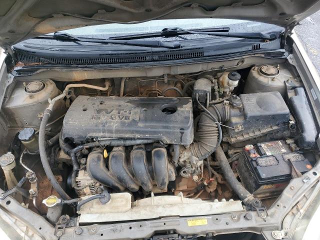 1NXBR32E74Z308978 - 2004 TOYOTA COROLLA CE ოქროსფერი ფოტო 11