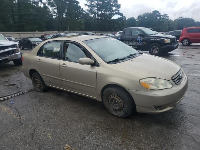 1NXBR32E74Z308978 - 2004 TOYOTA COROLLA CE ოქროსფერი ფოტო 4