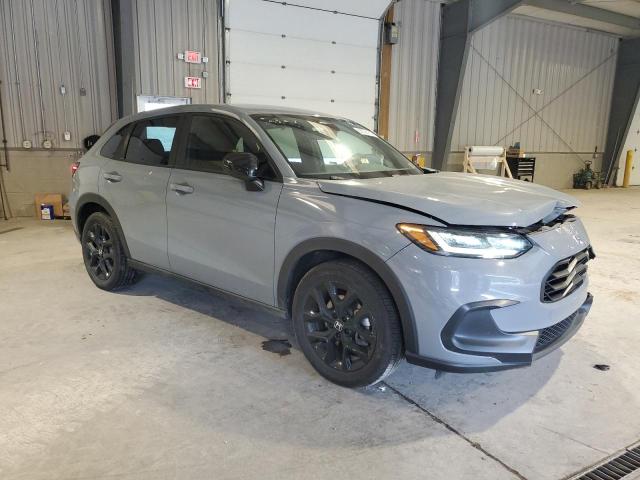 3CZRZ2H5XRM706468 - 2024 HONDA HR-V SPORT ნაცრისფერი ფოტო 4