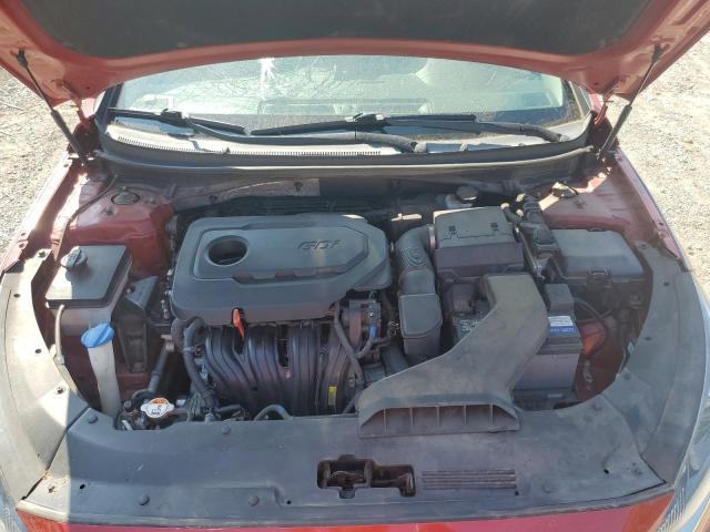 5NPE34AF0JH723813 - 2018 HYUNDAI SONATA SPORT RED photo 11