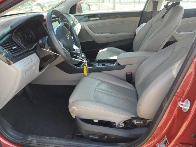 5NPE34AF0JH723813 - 2018 HYUNDAI SONATA SPORT RED photo 7