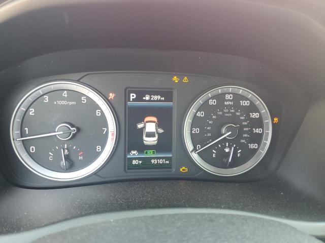 5NPE34AF0JH723813 - 2018 HYUNDAI SONATA SPORT RED photo 9