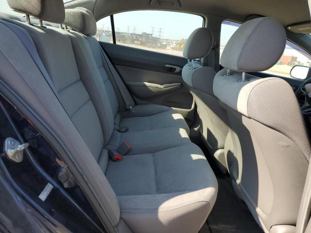 19XFA1F51BE031431 - 2011 HONDA CIVIC LX BLACK photo 10