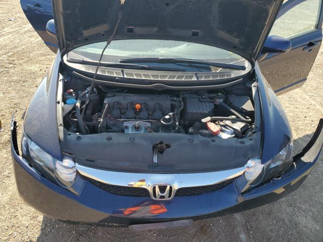 19XFA1F51BE031431 - 2011 HONDA CIVIC LX BLACK photo 11