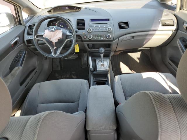 19XFA1F51BE031431 - 2011 HONDA CIVIC LX BLACK photo 8