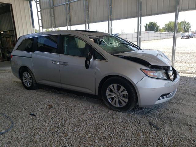 5FNRL5H69FB047395 - 2015 HONDA ODYSSEY EXL SILVER photo 4