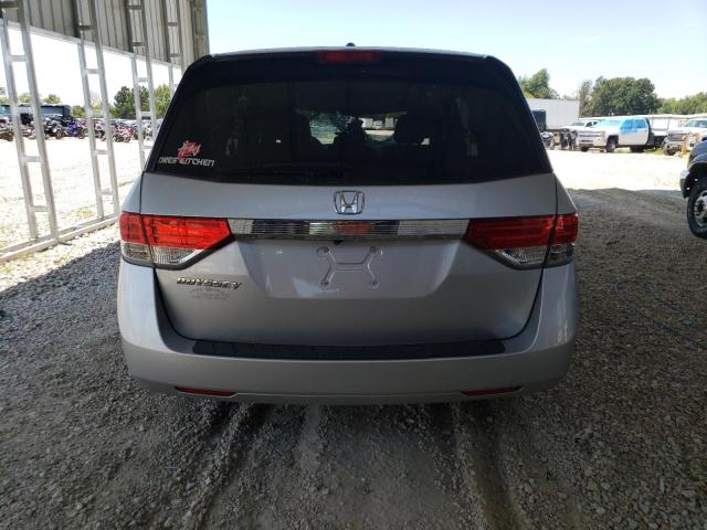 5FNRL5H69FB047395 - 2015 HONDA ODYSSEY EXL SILVER photo 6