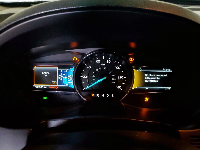 1FM5K8F83GGB18150 - 2016 FORD EXPLORER LIMITED 红色 照片 9