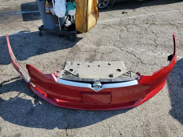 5YJSA1E23JF248431 - 2018 TESLA MODEL S Червоний фото 12