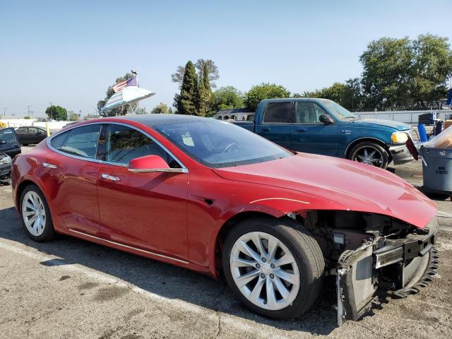 5YJSA1E23JF248431 - 2018 TESLA MODEL S Червоний фото 4
