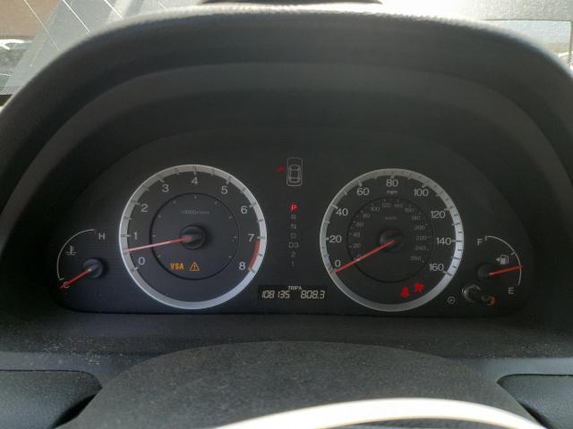 JHMCP26808C012725 - 2008 HONDA ACCORD EXL GRAY photo 9