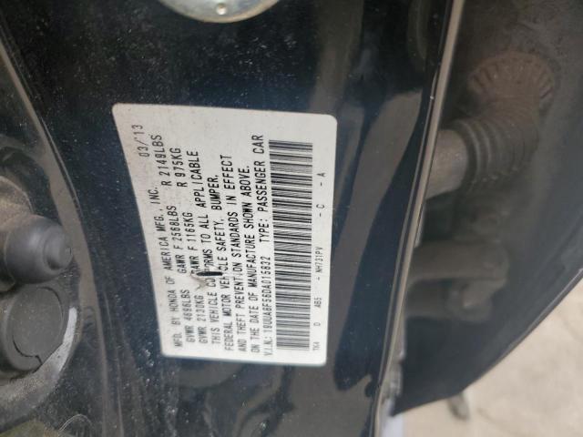 19UUA8F56DA015832 - 2013 ACURA TL TECH 黑色 照片 12