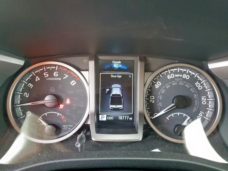 5TFAZ5CN2MX117364 - 2021 TOYOTA TACOMA DOUBLE CAB GRAY photo 9