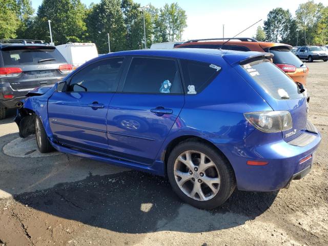 JM1BK344971666070 - 2007 MAZDA 3 HATCHBACK BLUE photo 2