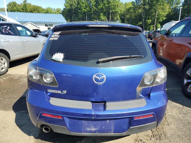 JM1BK344971666070 - 2007 MAZDA 3 HATCHBACK BLUE photo 6