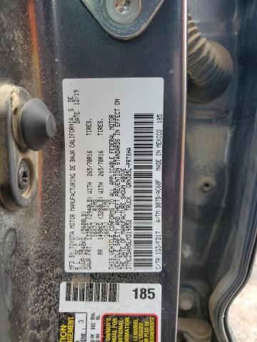 3TMCZ5AN5LM319552 - 2020 TOYOTA TACOMA DOUBLE CAB 灰色 照片 12